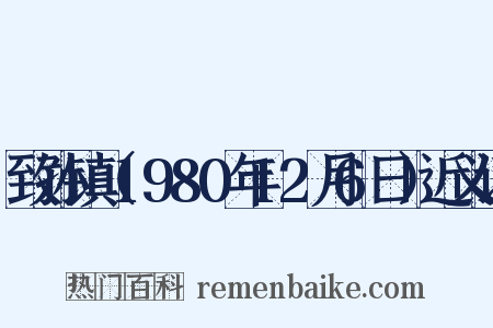 致孙镇（1980年12月6日）近义词是什么意思的图片